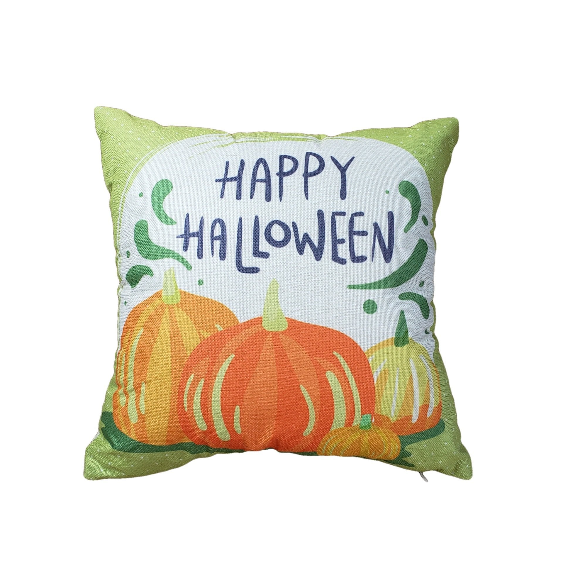 Fundas de almohada con estampado de Halloween embrujado