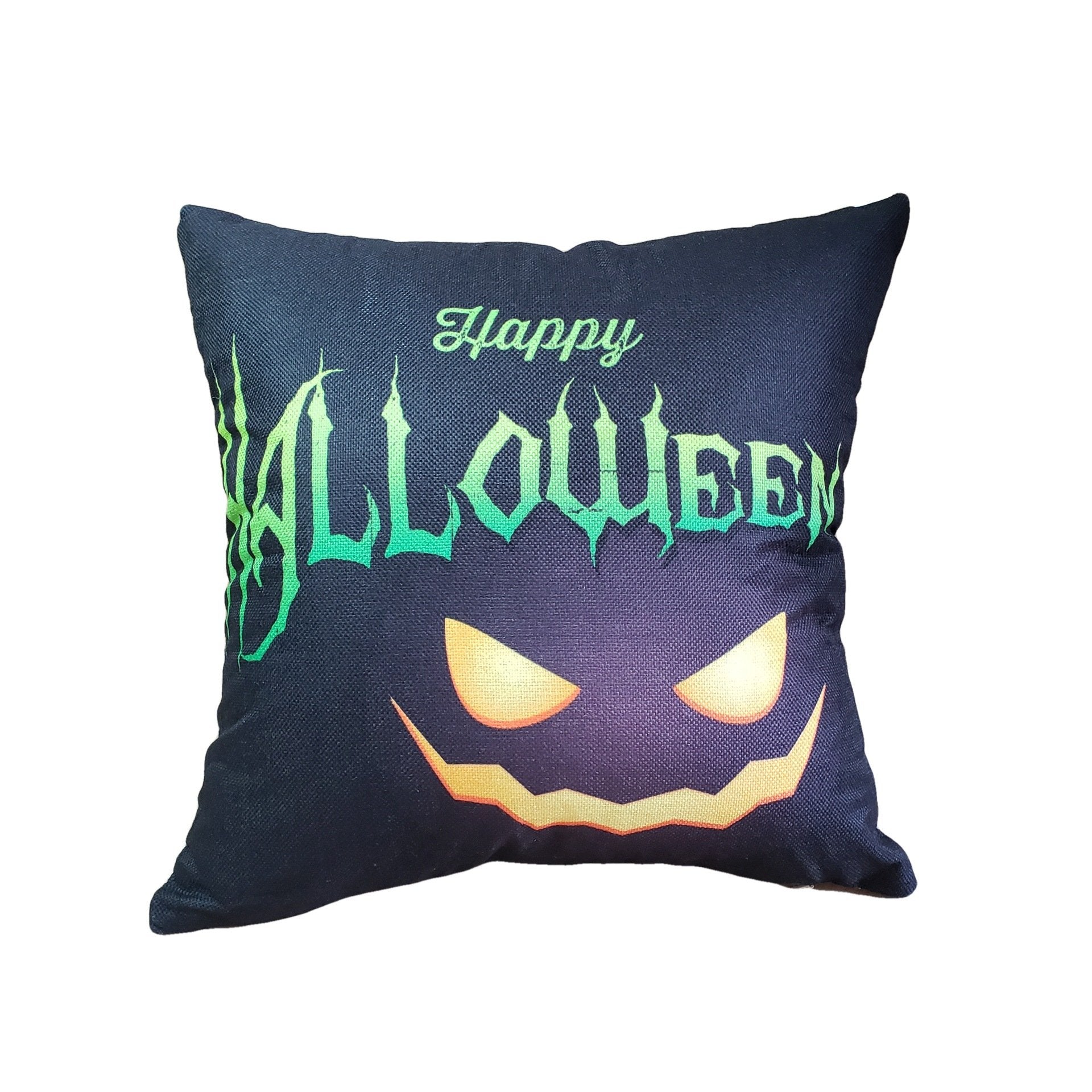 Fundas de almohada con estampado de Halloween embrujado