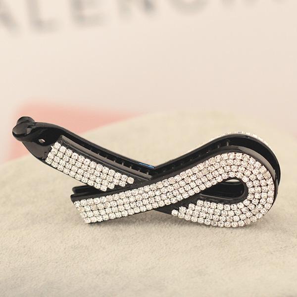 Infinity Loop Sparkle Hair Clip - Theone Apparel