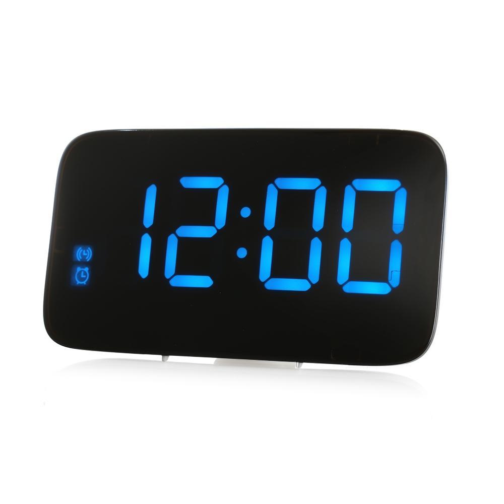 LED Digital Alarm Clock With Voice Control