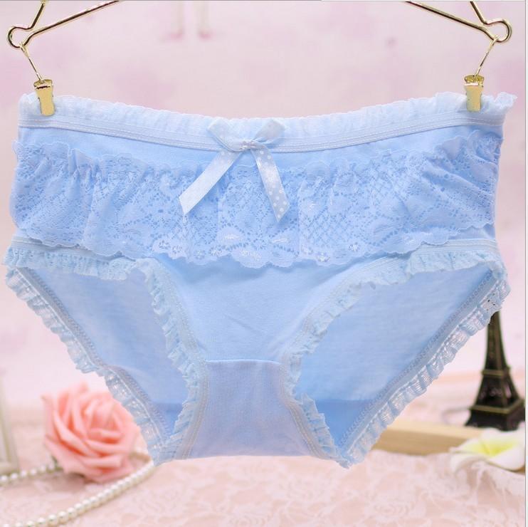 Girly Lace and Ruffles Bikini Panty