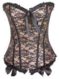 Lacy Cinch Front Corset Top