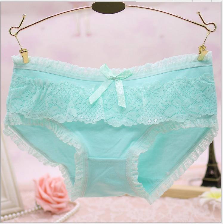 Girly Lace and Ruffles Bikini Panty