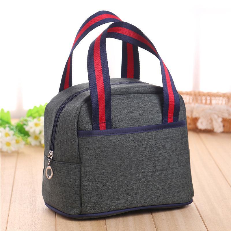 Medium Round Top Zipper Tote-Green-Theone Apparel