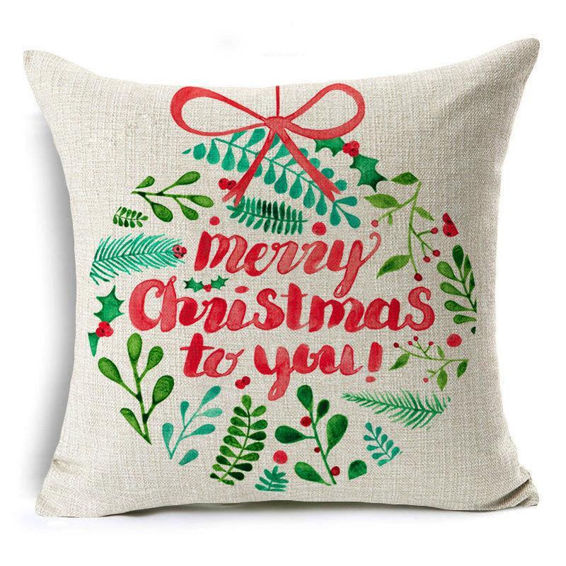 Merry Christmas Holiday Pillow Covers-601-0060-S22-Theone Apparel