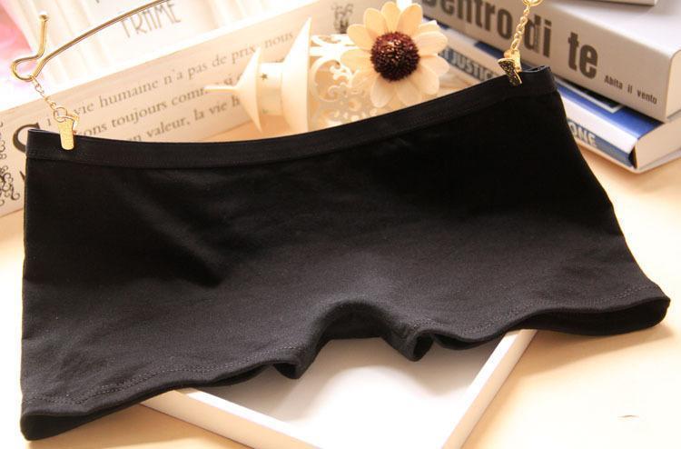 No Show Stretch Boyshort Panty-Black-Theone Apparel