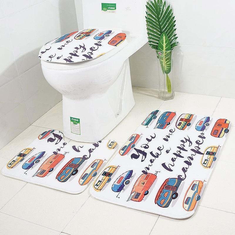 On the Road Happy Camper Bath Mat