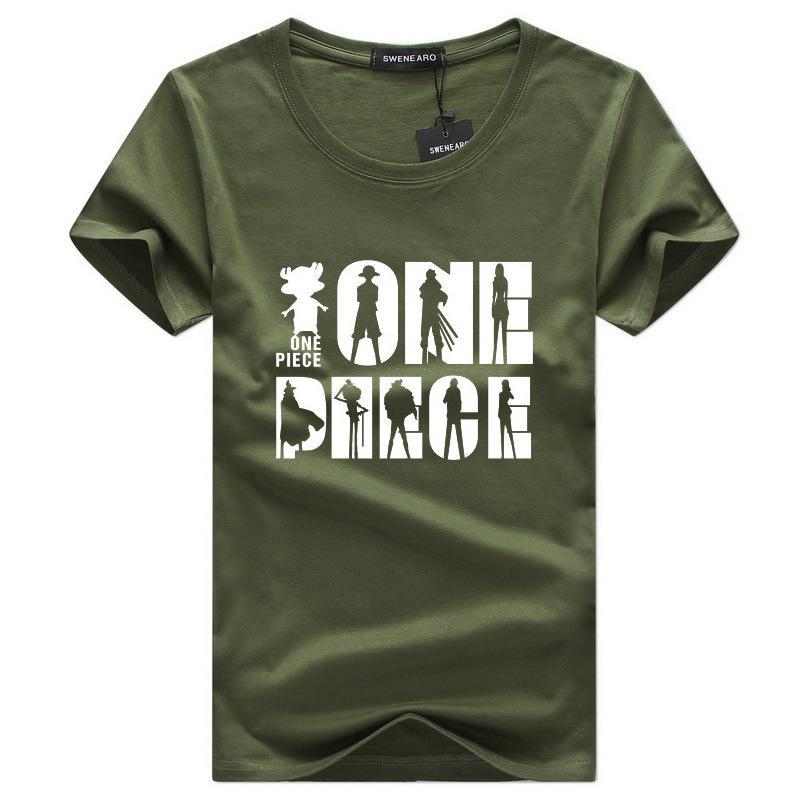 One Piece Wonder Funny Shirt-Military Green-Theone Apparel