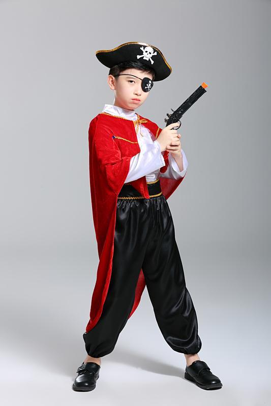 Pirates and the King Halloween Costume for Boys-Style 1-Theone Apparel