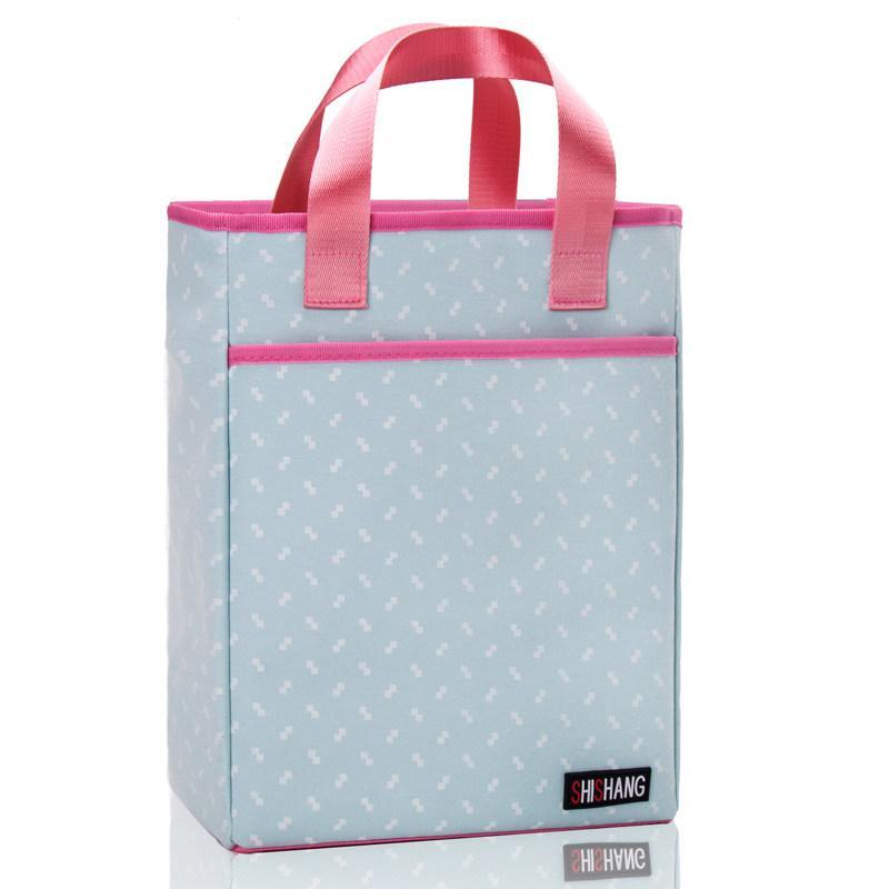 Stampato preppy tote borse extra alte