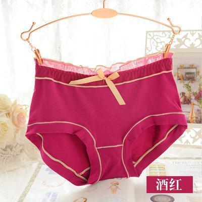 Ruffles dan busur panty hipster seksi