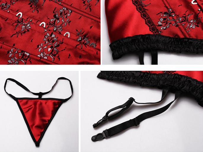 Ruffly Sweetheart Corset Top - Theone Apparel