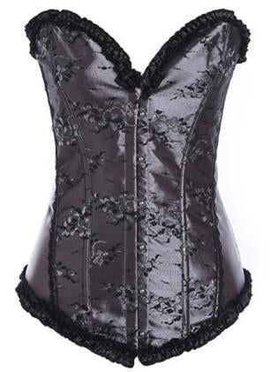 Ruffly Sweetheart Corset Top - Theone Apparel