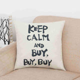 Say It All Scripted Pillow Covers