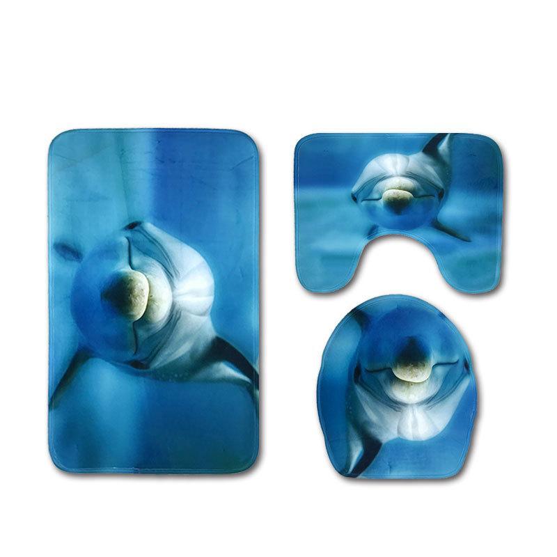 Scenes From The Sea Bath Mat Sets-621-0023-S9-Theone Apparel