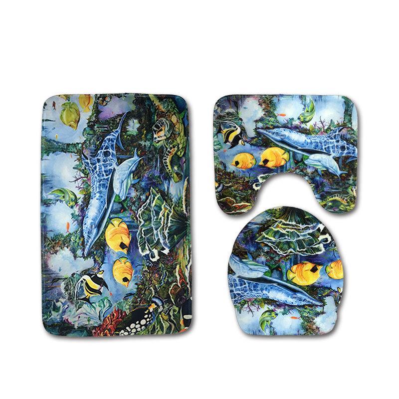 Scènes uit de Sea Bath Mat Sets