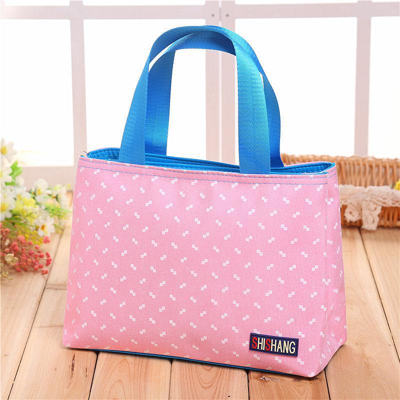 Seatbelt Strap Zip Tote Handbag-Pink 2-Theone Apparel