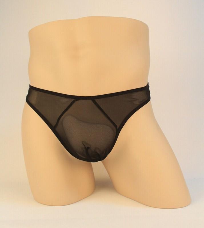 Sheer Mesh Men's Brief Underwear-Theone Apparel