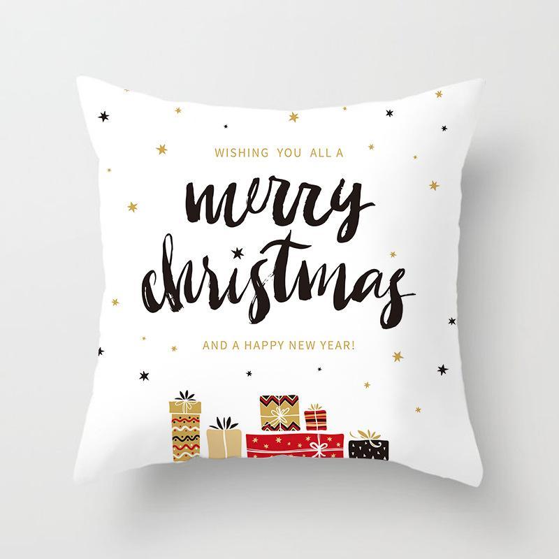 Simple and Chic Christmas Pillow Covers-601-0062-S2-Theone Apparel
