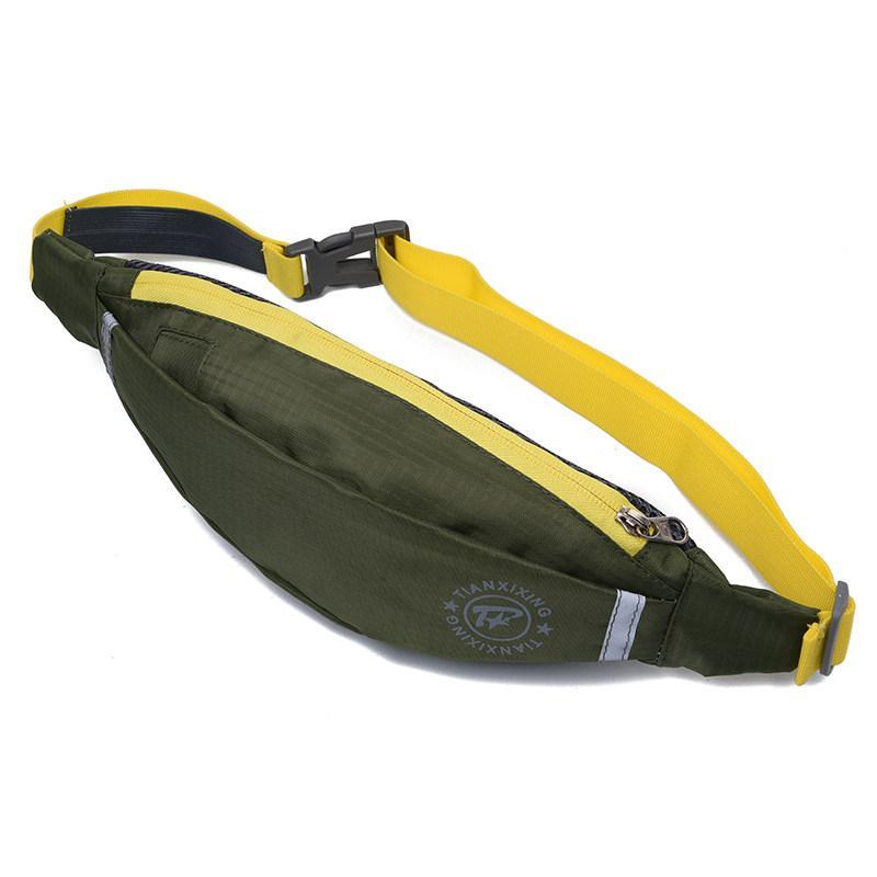Slim Tech Adjustable Fanny Pack-Green-Theone Apparel