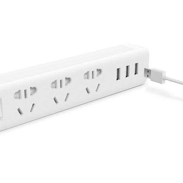 Smart Adaptation Power Strip with 3 Sockets