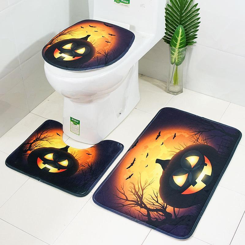 Spooky Halloween Dreams Bath Mat Set