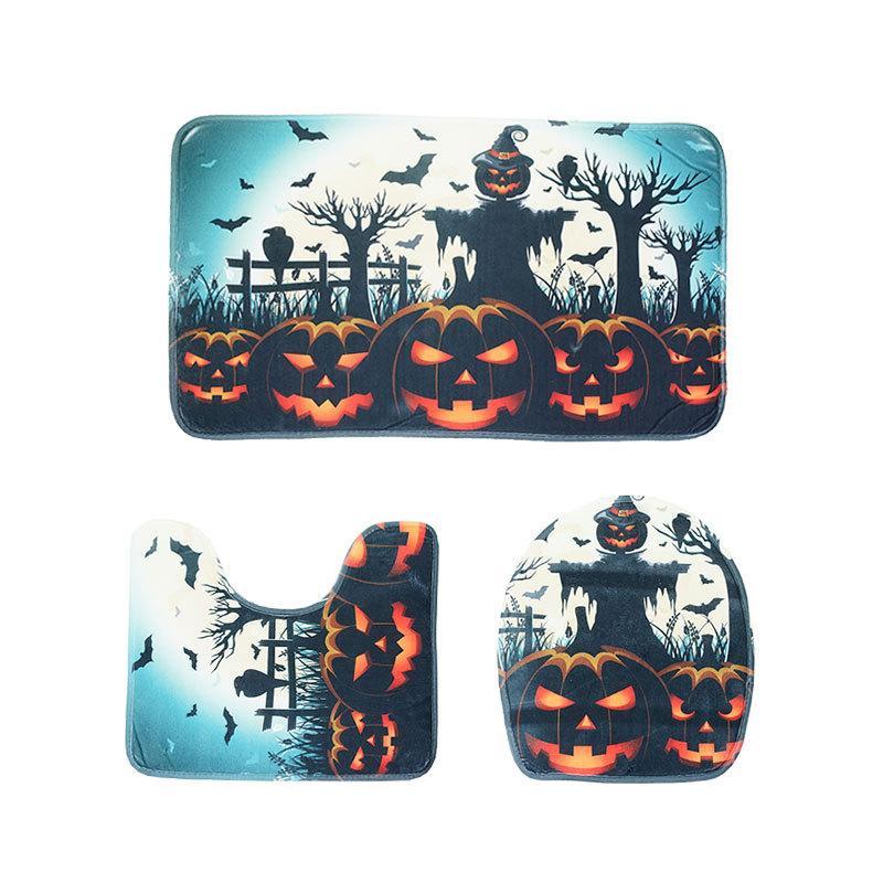 Spooky Halloween Dreams Bath Mat Set