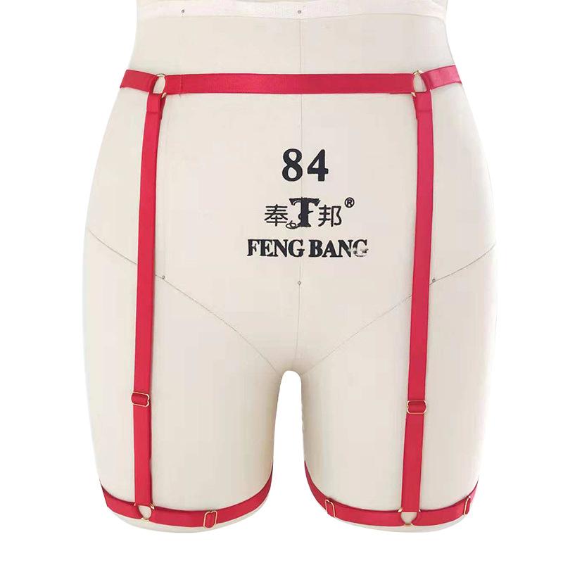 Strap Me Up Bondage Underwear-Red-Theone Apparel