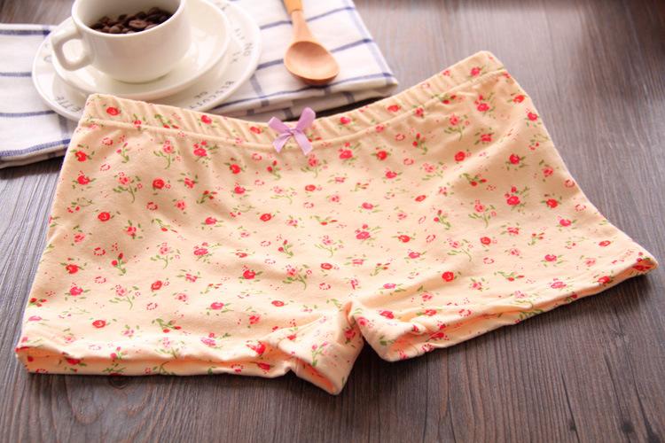 Tiny Dots Boy Short Panty-Orange-Theone Apparel
