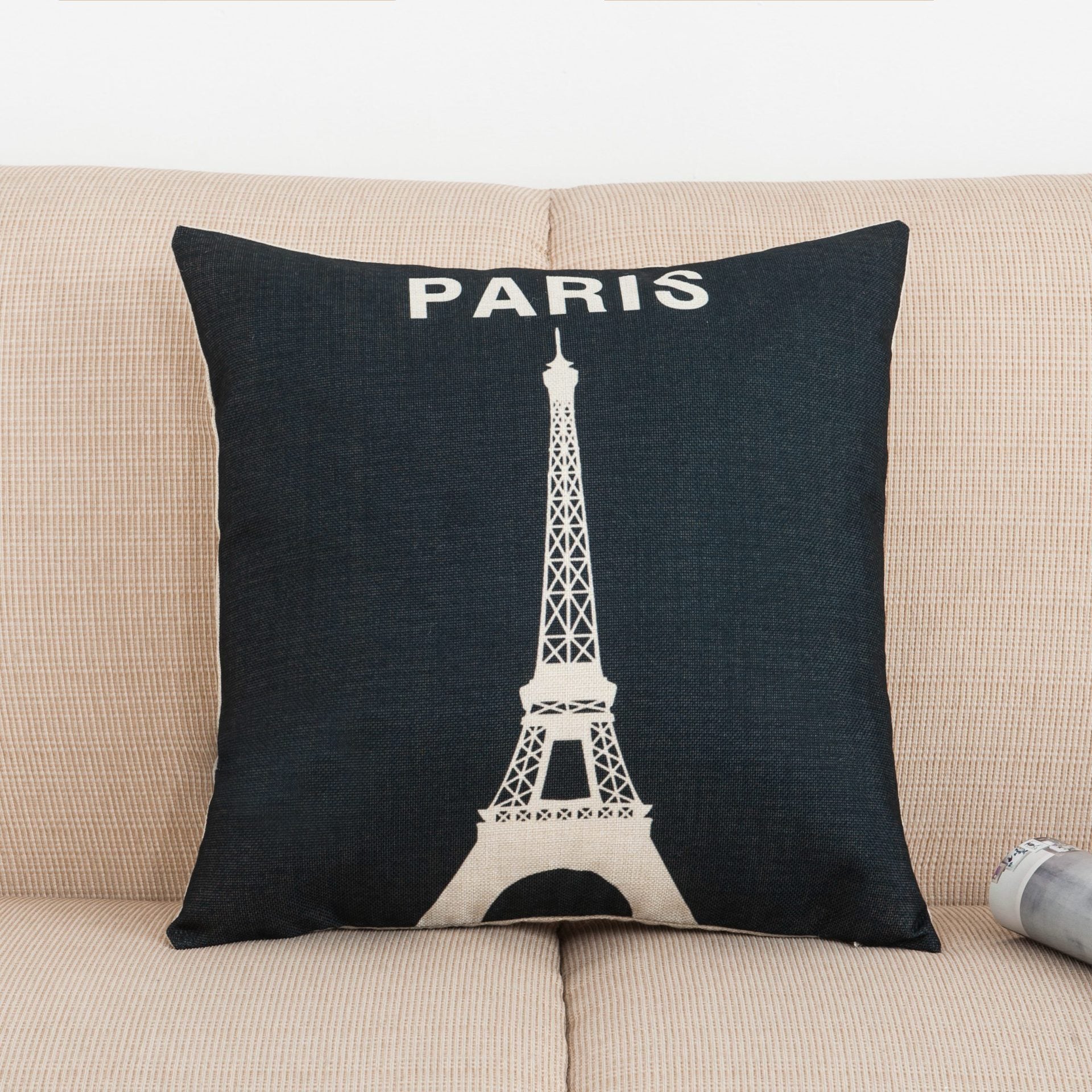 To Paris With Love Printed Pillow Covers-601-0026-S3-Theone Apparel