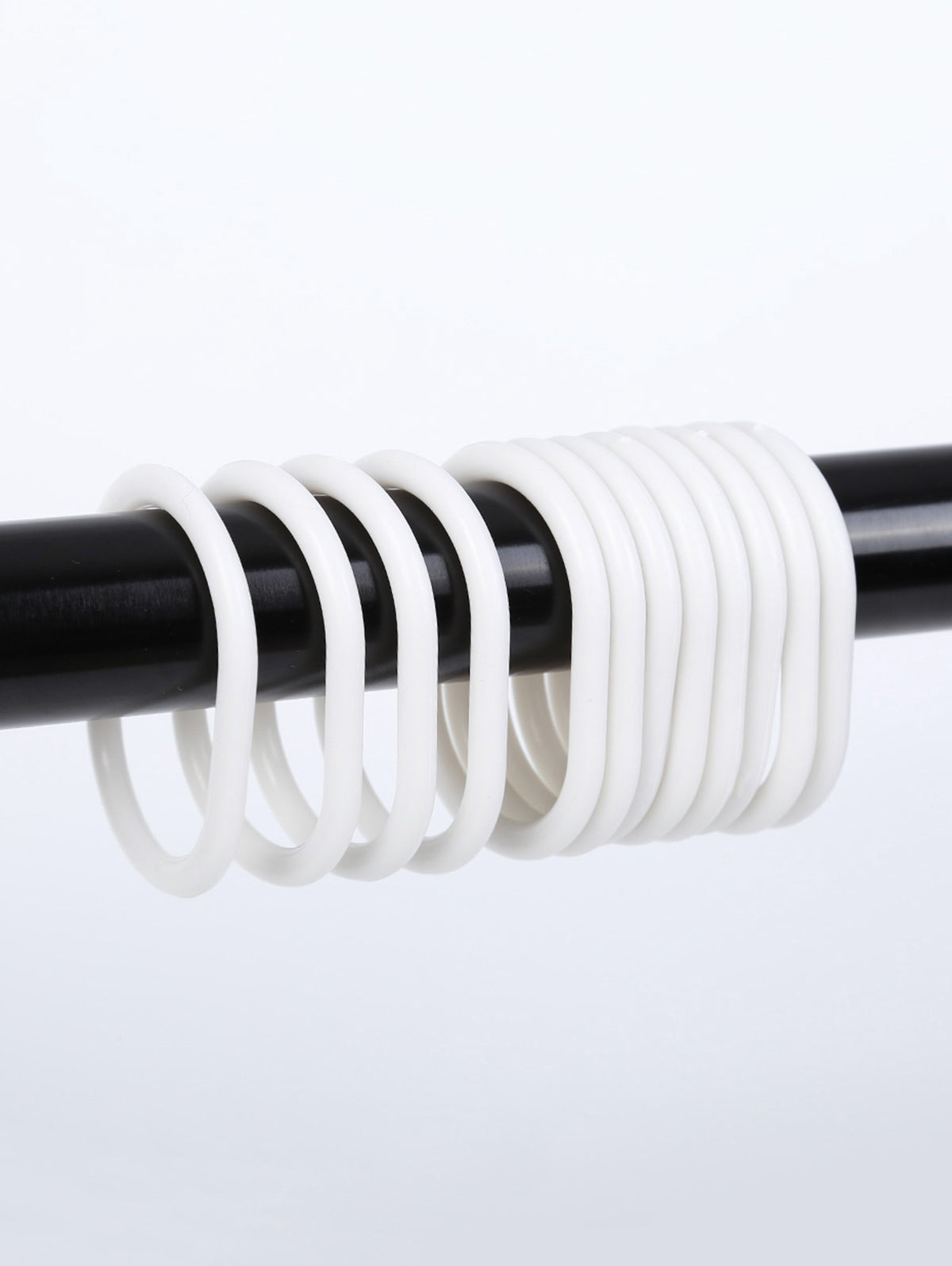 Wagon Wheel American Flag Shower Curtain