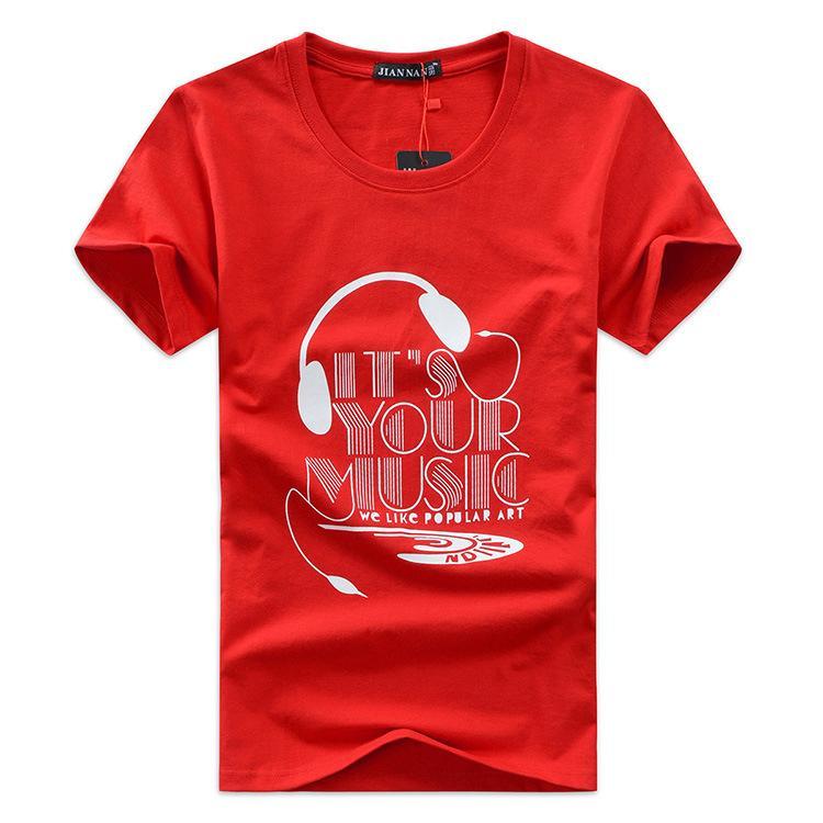 Your Music Your Life Shirt-Red-Theone Apparel
