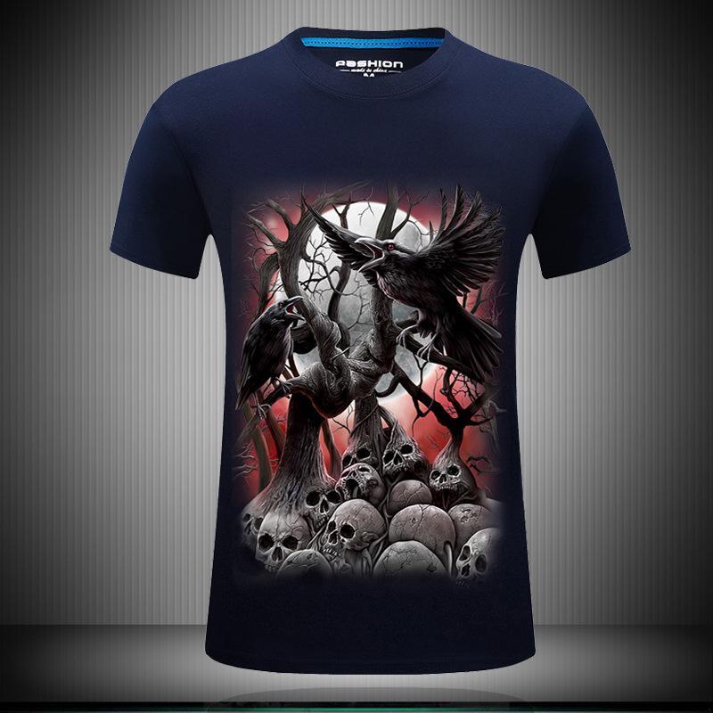 Bed of Skulls Black Crow Shirt - THEONE APPAREL