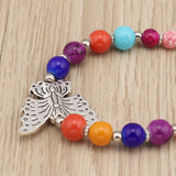 Blue Beaded Butterfly Charm - THEONE APPAREL
