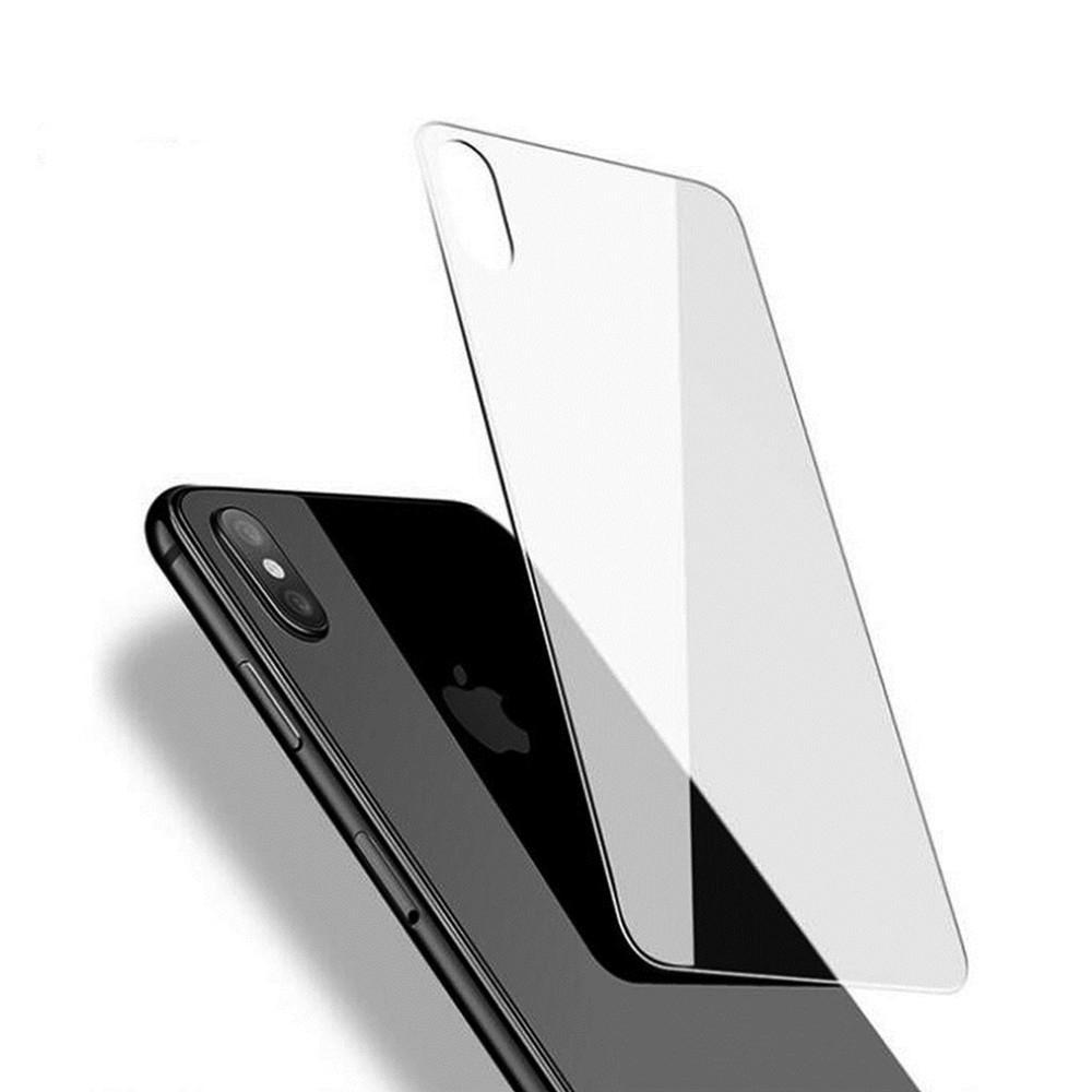 iPhone X Tempered Glass Back Screen Protector-Transparent-Theone Apparel